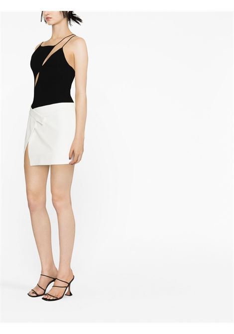 White Cloe wrap mini skirt - women THE ATTICO | 231WCS142L054001